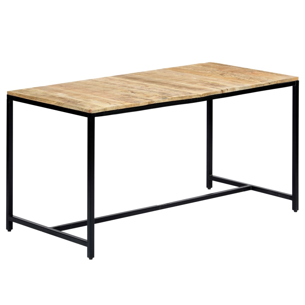 Table Industrielle en Bois de Manguier 140 cm-1-140 x 70 x 75 cm-La-Fabrique-Industrielle