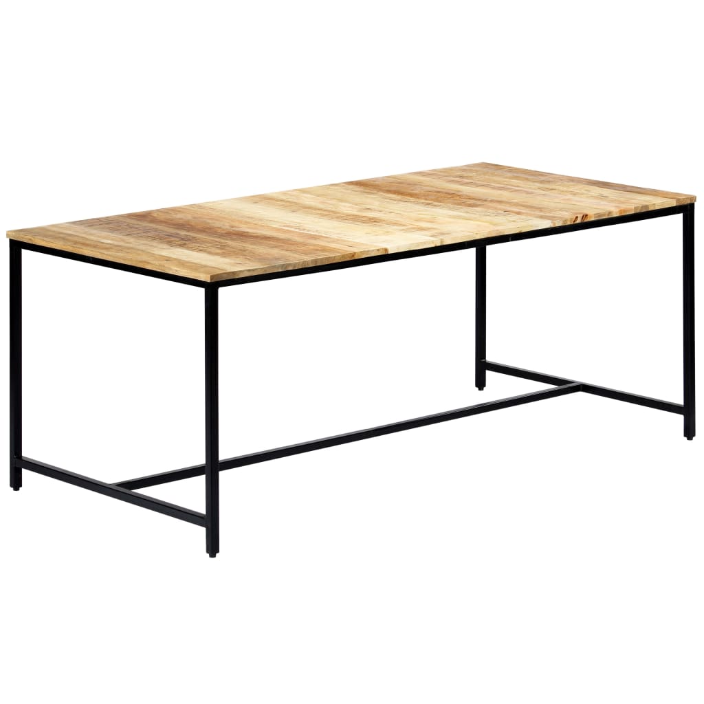 Table Industrielle en Bois de Manguier 140 cm-1-180 x 90 x 75 cm-La-Fabrique-Industrielle