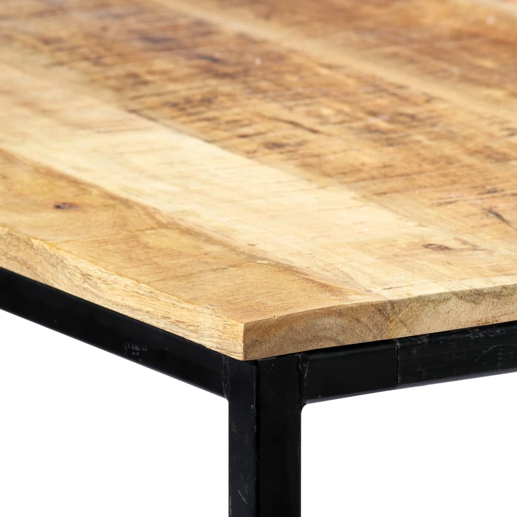 Table Industrielle en Bois de Manguier 140 cm-La-Fabrique-Industrielle
