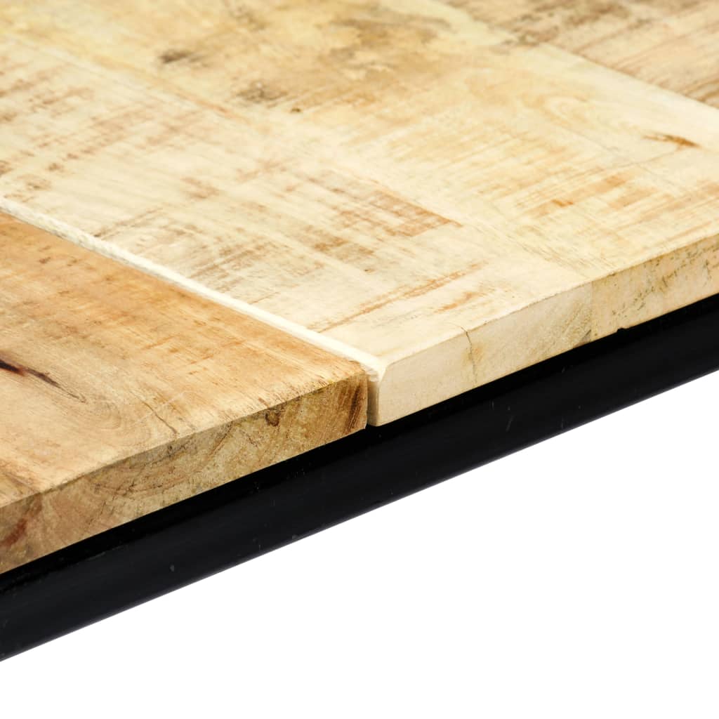 Table Industrielle en Bois de Manguier 140 cm-La-Fabrique-Industrielle