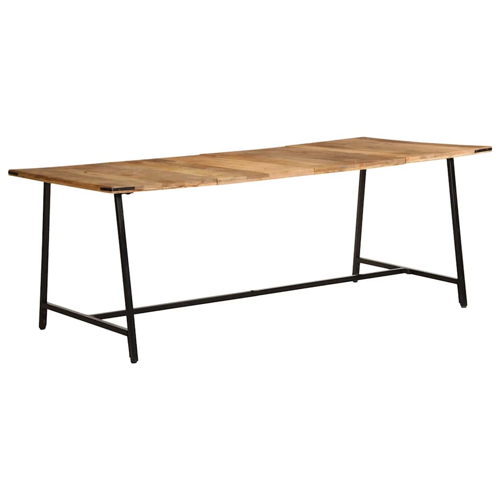 Table Industrielle en Bois de Manguier-La-Fabrique-Industrielle