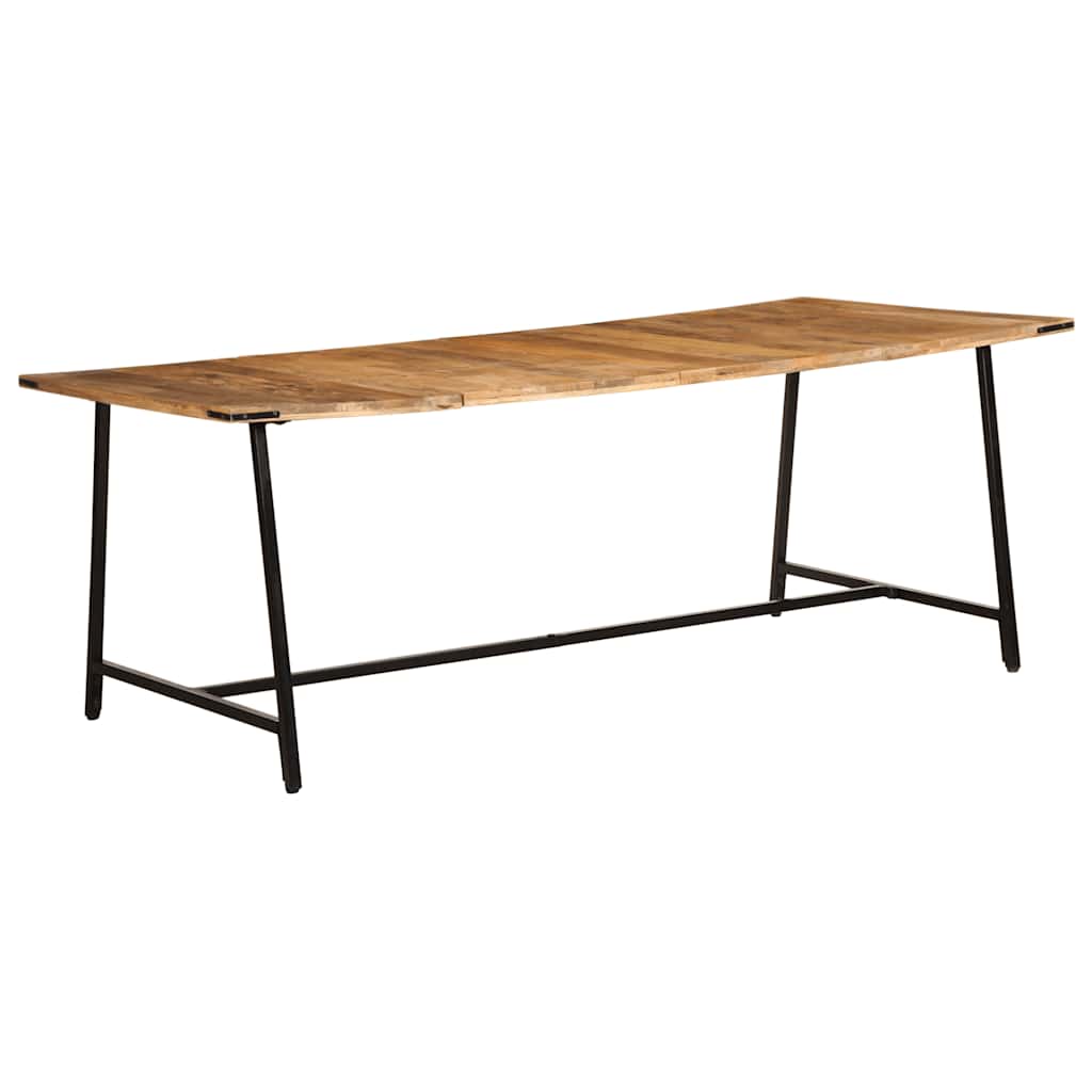 Table Industrielle en Bois de Manguier-La-Fabrique-Industrielle