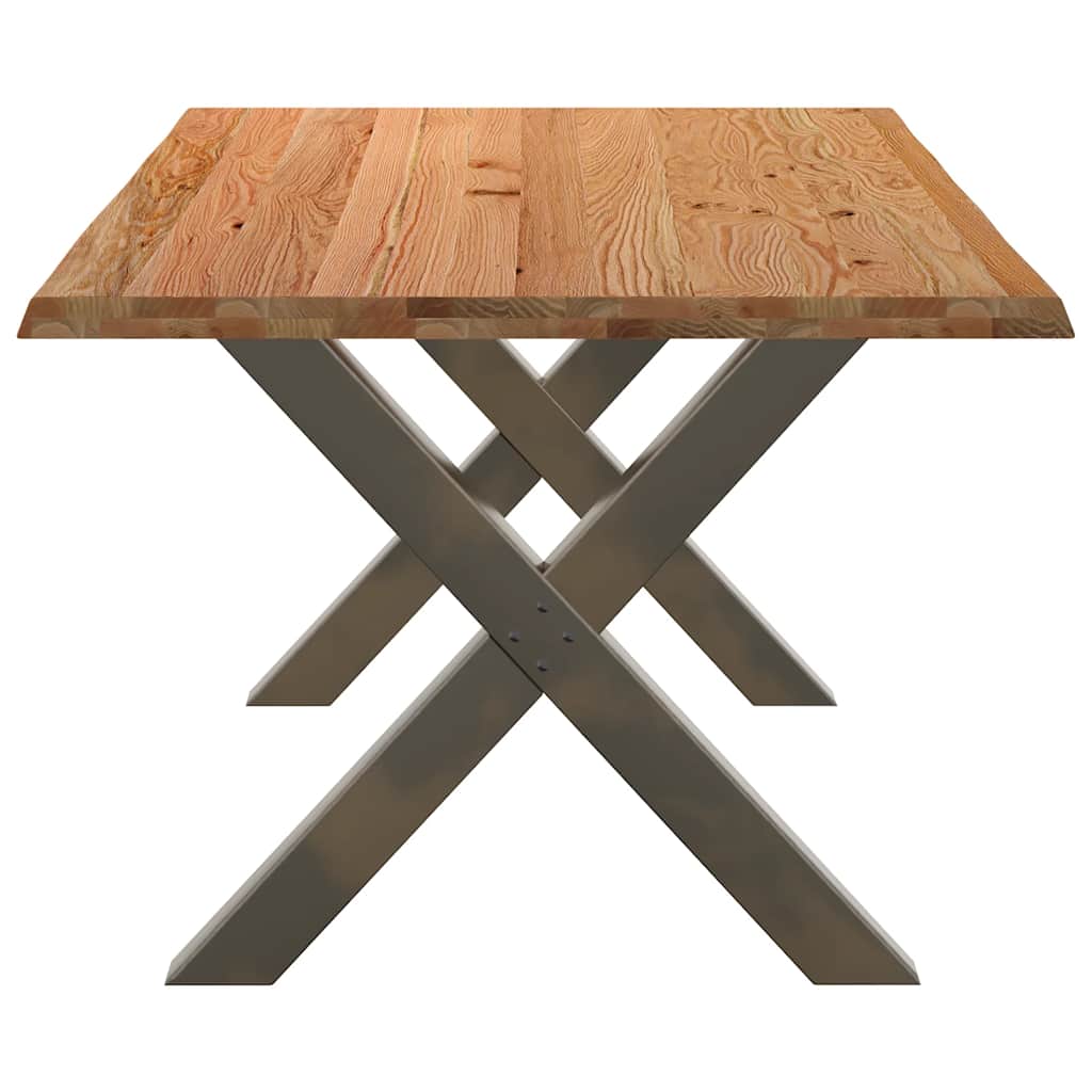 Table Industrielle en Bois et Pieds Métal en Croix-La-Fabrique-Industrielle