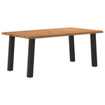 Table Industrielle en Chêne Massif et Acier 180 cm-100 cm-180 cm-1-La-Fabrique-Industrielle