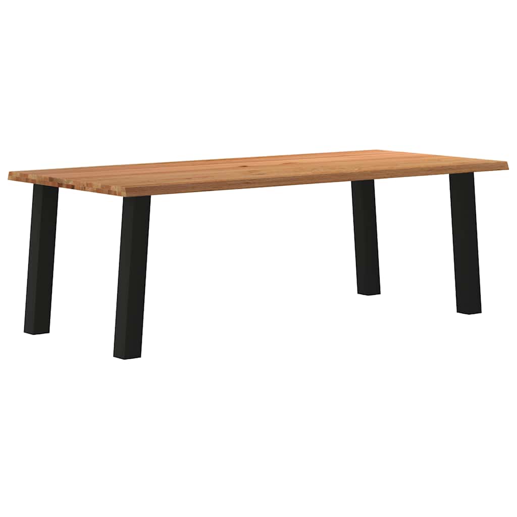 Table Industrielle en Chêne Massif et Acier 180 cm-100 cm-220 cm-1-La-Fabrique-Industrielle