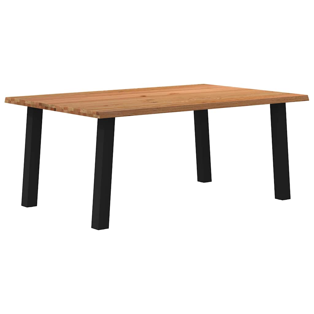 Table Industrielle en Chêne Massif et Acier 180 cm-120 cm-180 cm-1-La-Fabrique-Industrielle