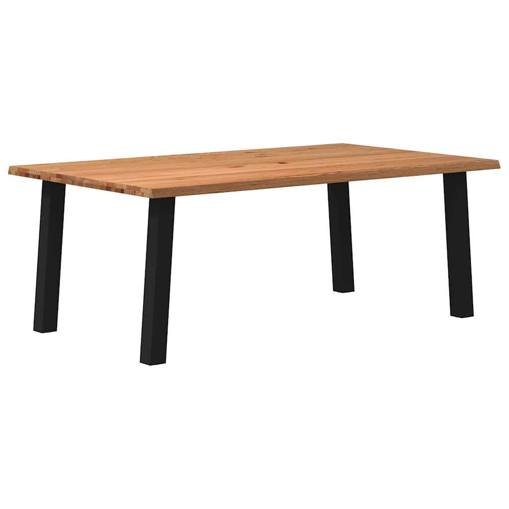 Table Industrielle en Chêne Massif et Acier 180 cm-120 cm-200 cm-1-La-Fabrique-Industrielle