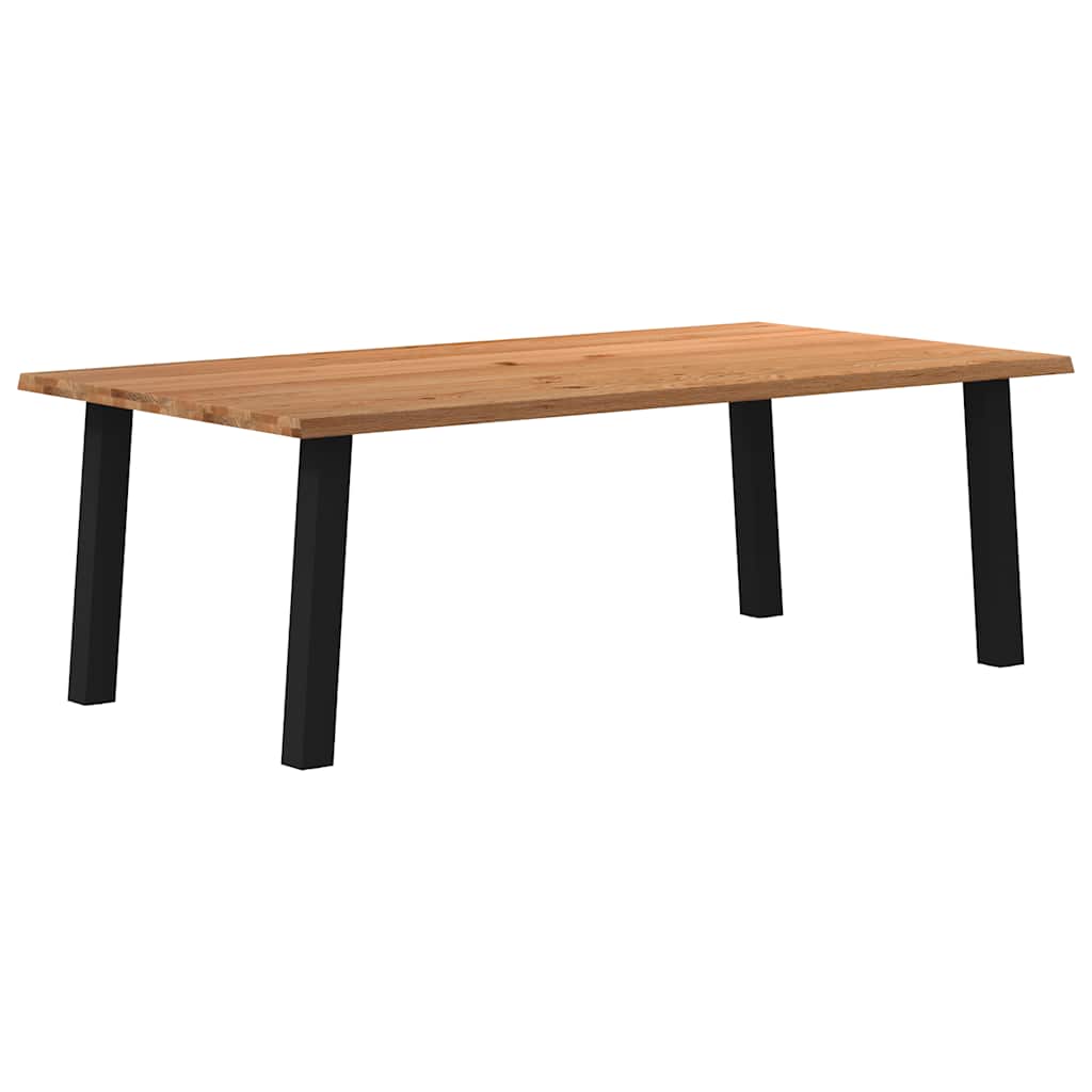 Table Industrielle en Chêne Massif et Acier 180 cm-120 cm-220 cm-1-La-Fabrique-Industrielle