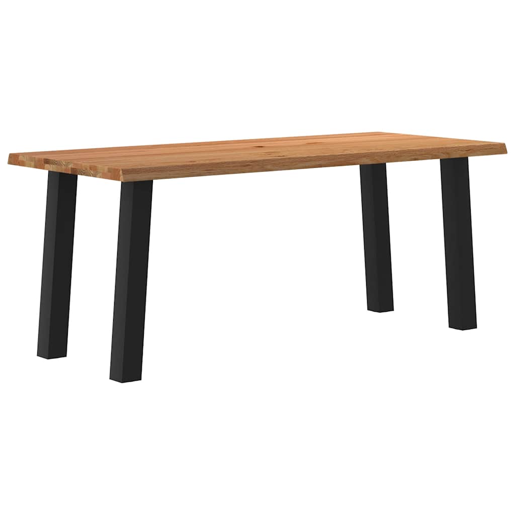 Table Industrielle en Chêne Massif et Acier 180 cm-80 cm-180 cm-1-La-Fabrique-Industrielle