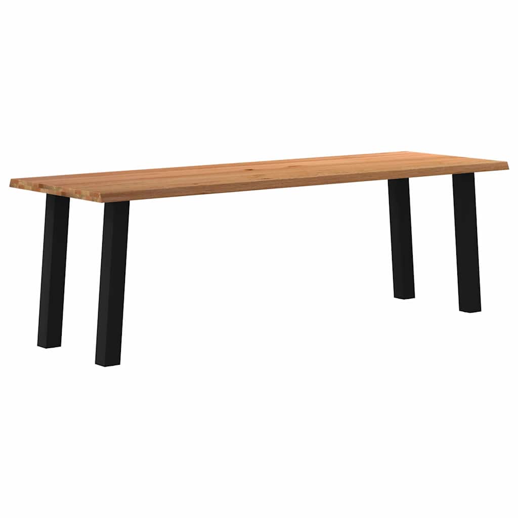 Table Industrielle en Chêne Massif et Acier 180 cm-80 cm-240 cm-1-La-Fabrique-Industrielle