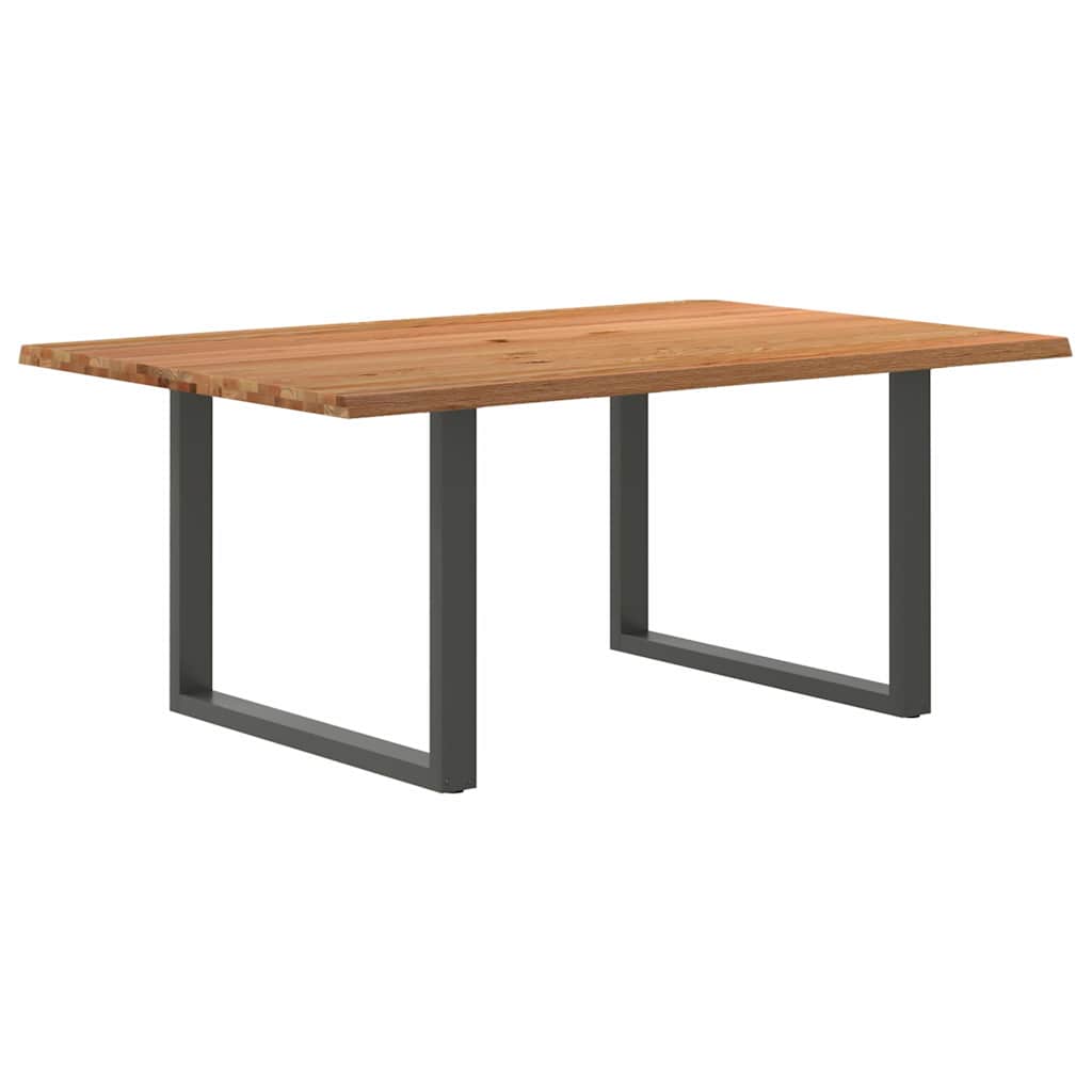 Table Industrielle en Chêne Massif et Acier 8 Personnes-Anthracite-1-180 x 120 x 74 cm-La-Fabrique-Industrielle