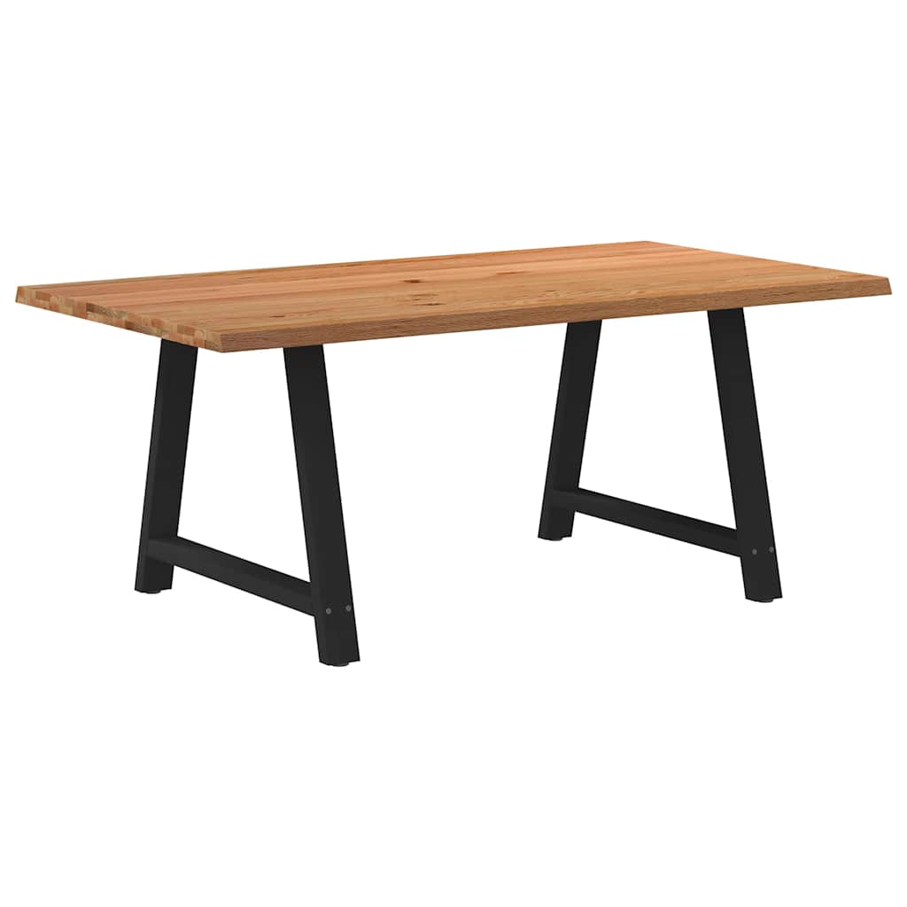 Table Industrielle en Chêne Massif-La-Fabrique-Industrielle