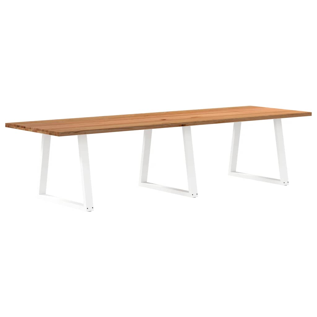 Table Industrielle en Chêne Massif pour 10 Personnes-100 cm-320 cm-1-La-Fabrique-Industrielle