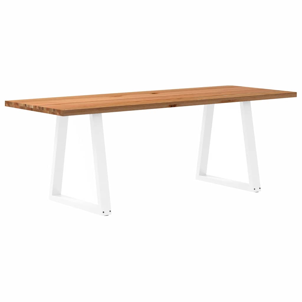 Table Industrielle en Chêne Massif pour 10 Personnes-80 cm-220 cm-1-La-Fabrique-Industrielle