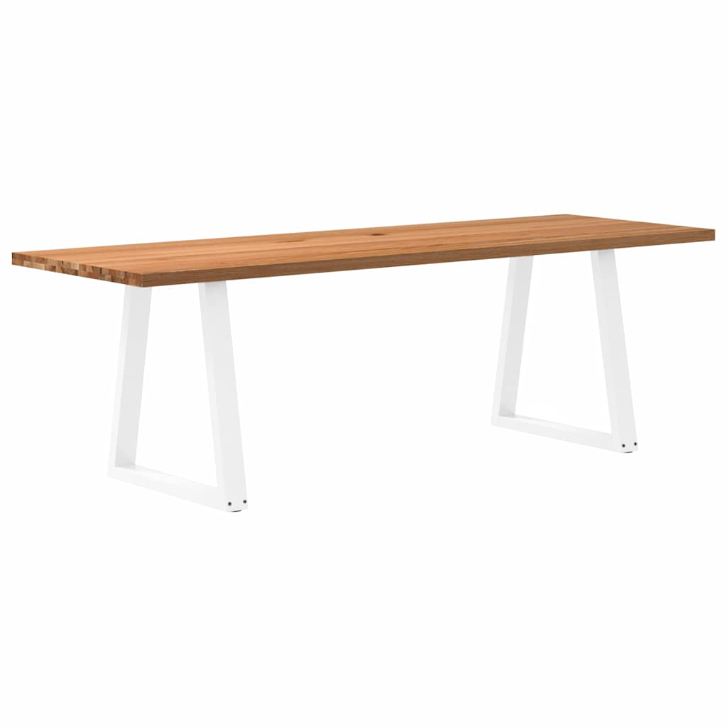 Table Industrielle en Chêne Massif pour 10 Personnes-80 cm-240 cm-1-La-Fabrique-Industrielle