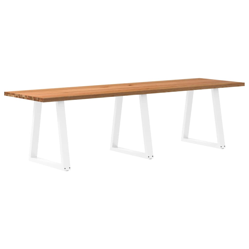 Table Industrielle en Chêne Massif pour 10 Personnes-80 cm-280 cm-1-La-Fabrique-Industrielle