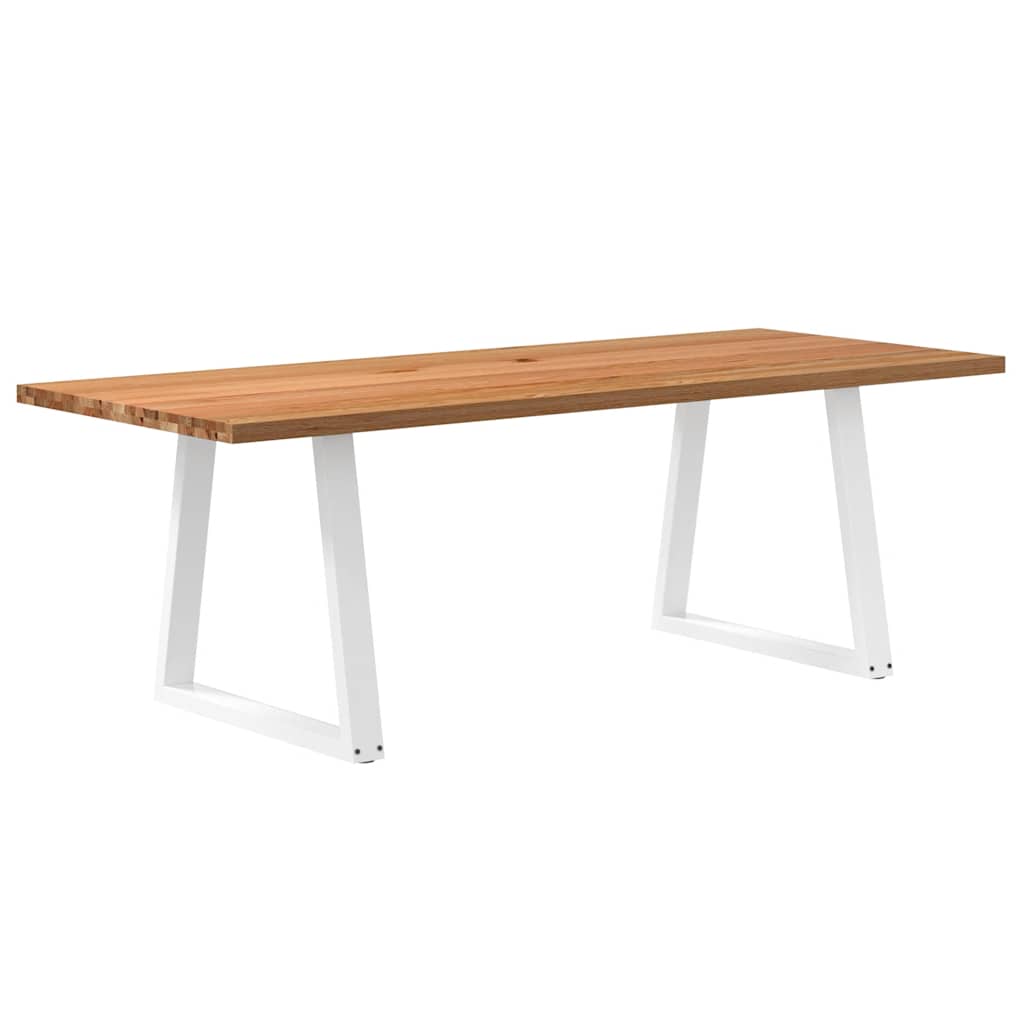 Table Industrielle en Chêne Massif pour 10 Personnes-90 cm-220 cm-1-La-Fabrique-Industrielle