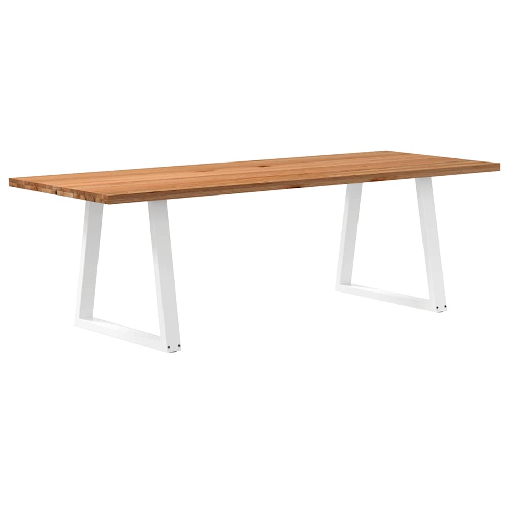Table Industrielle en Chêne Massif pour 10 Personnes-90 cm-240 cm-1-La-Fabrique-Industrielle