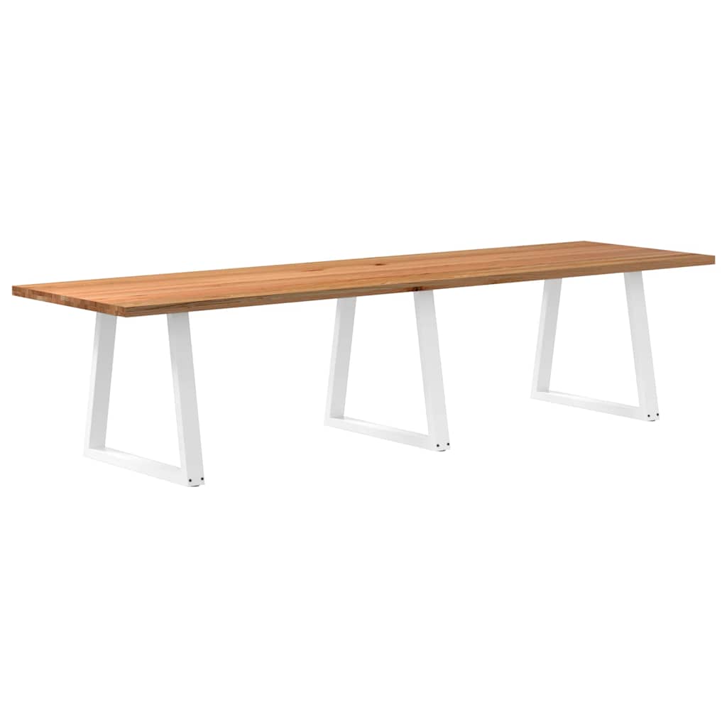 Table Industrielle en Chêne Massif pour 10 Personnes-90 cm-320 cm-1-La-Fabrique-Industrielle