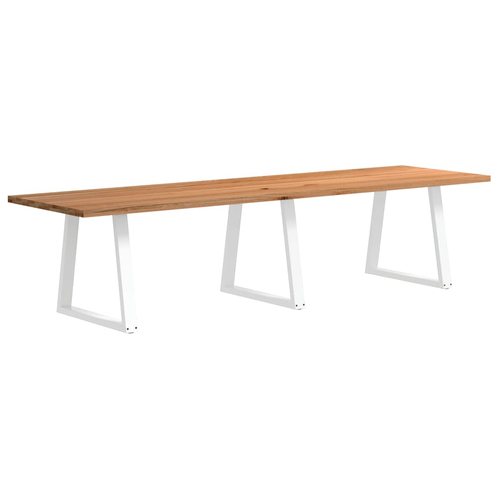 Table Industrielle en Chêne Massif pour 10 Personnes-La-Fabrique-Industrielle