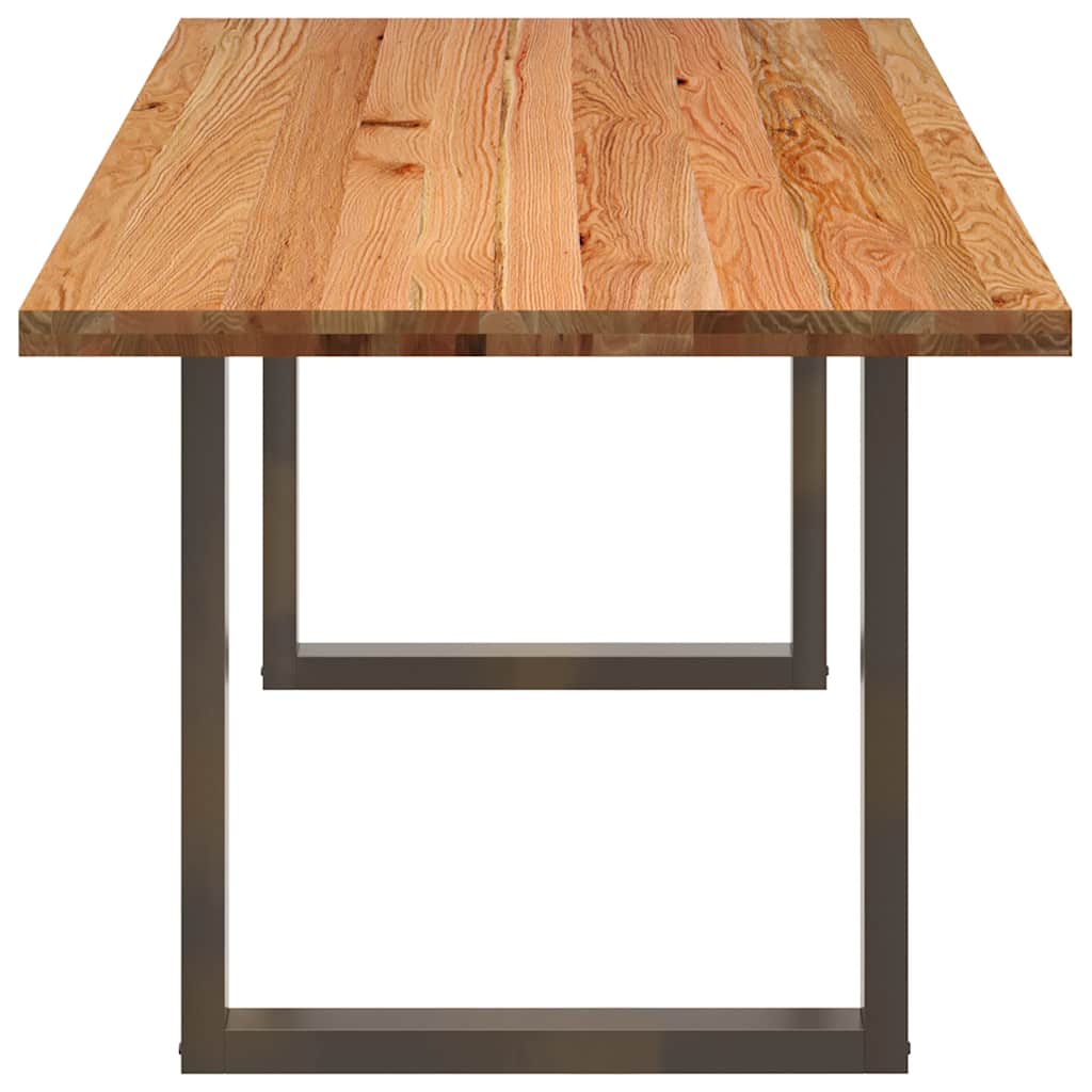 Table Industrielle en Chêne Massif pour Salon-La-Fabrique-Industrielle