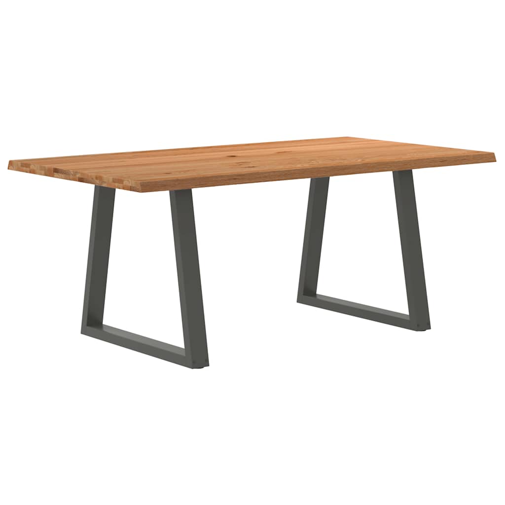 Table Industrielle en Chêne pour 8 à 10 Personnes-100 cm-180 cm-1-La-Fabrique-Industrielle