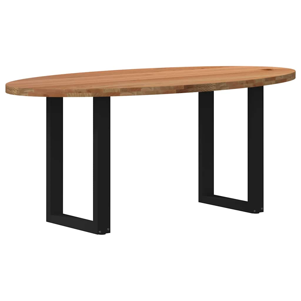 Table Ovale en Bois de Chêne Massif 240 cm-Noir-1-180 x 90 x 74 cm-La-Fabrique-Industrielle