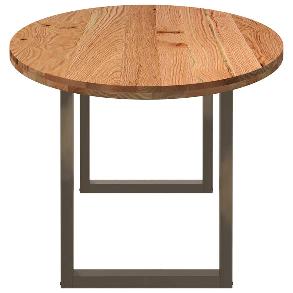 Table Ovale en Bois de Chêne Massif 240 cm-La-Fabrique-Industrielle