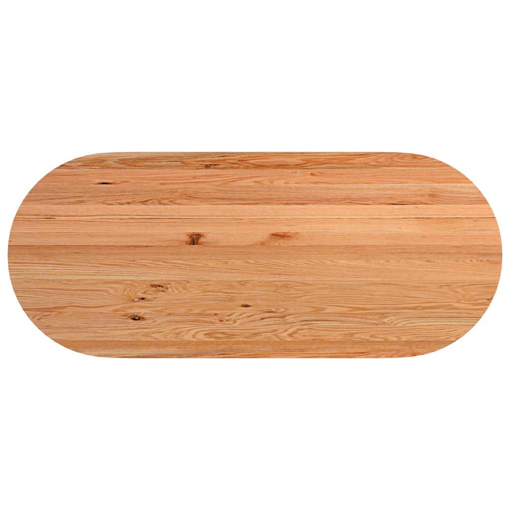 Table Ovale en Chêne Massif de 240 Cm-La-Fabrique-Industrielle