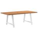 Table Salle à Manger en Bois Massif de Chêne-La-Fabrique-Industrielle