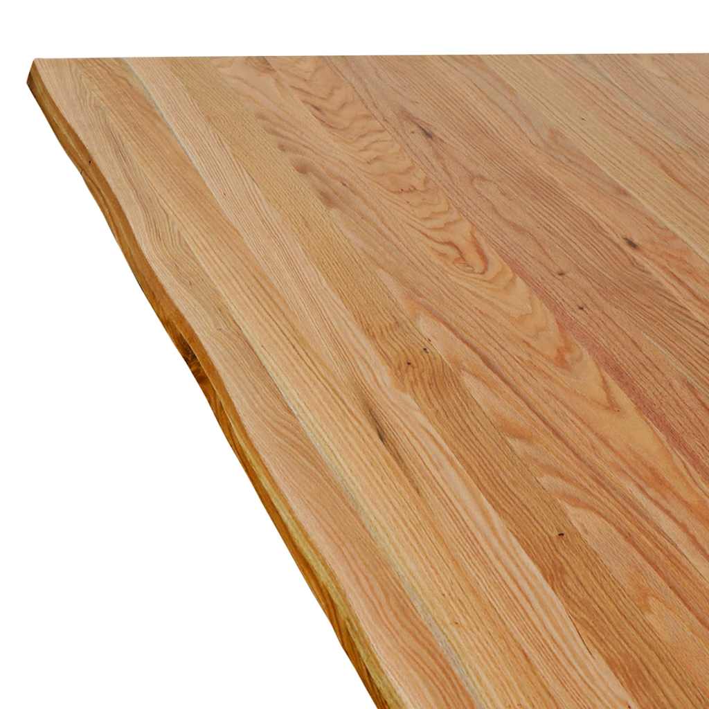 Table à Manger Industrielle en Bois de Chêne et Acier-La-Fabrique-Industrielle