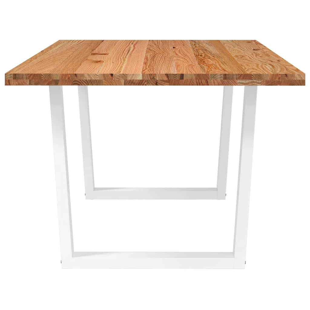 Table à Manger en Bois Massif Clair et Design Naturel-La-Fabrique-Industrielle