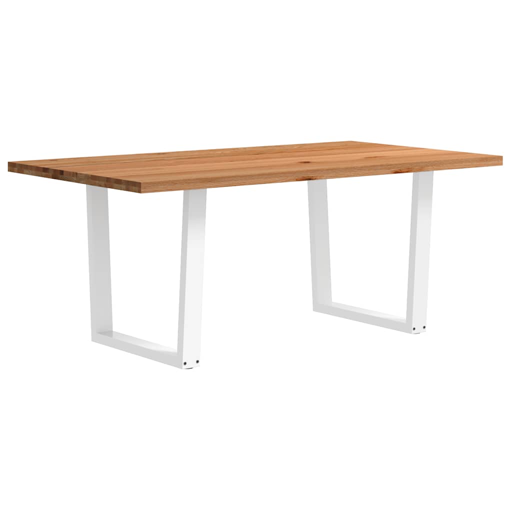 Table à Manger en Bois Massif Clair et Design Naturel-La-Fabrique-Industrielle