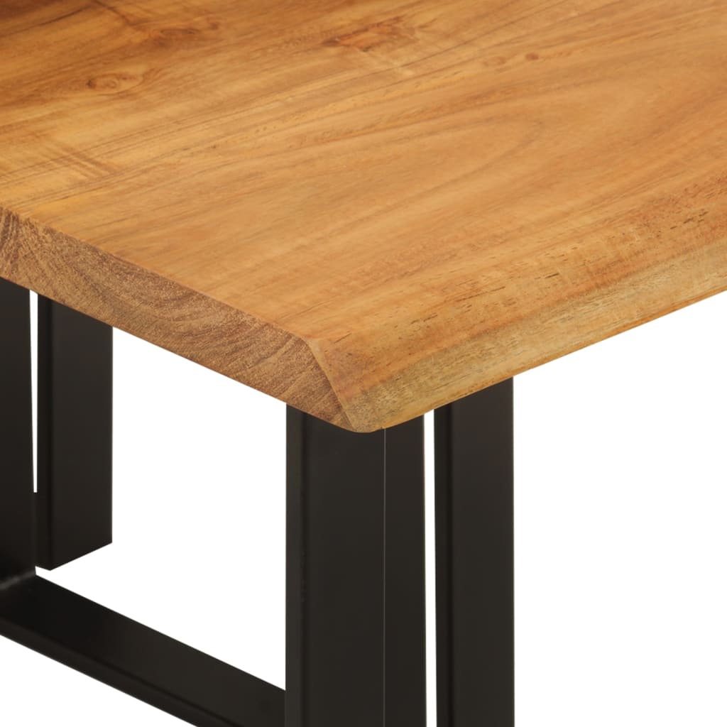 Table d'Appoint Gigogne en Bois et Acier Style Industriel-La-Fabrique-Industrielle