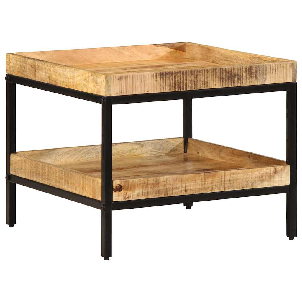 Table d'Appoint Industrielle en Bois Massif de Manguier-La-Fabrique-Industrielle