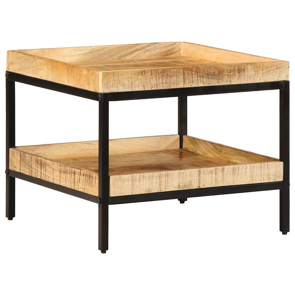 Table d'Appoint Industrielle en Bois Massif de Manguier-La-Fabrique-Industrielle