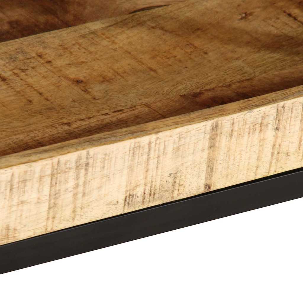 Table d'Appoint Industrielle en Bois Massif de Manguier-La-Fabrique-Industrielle