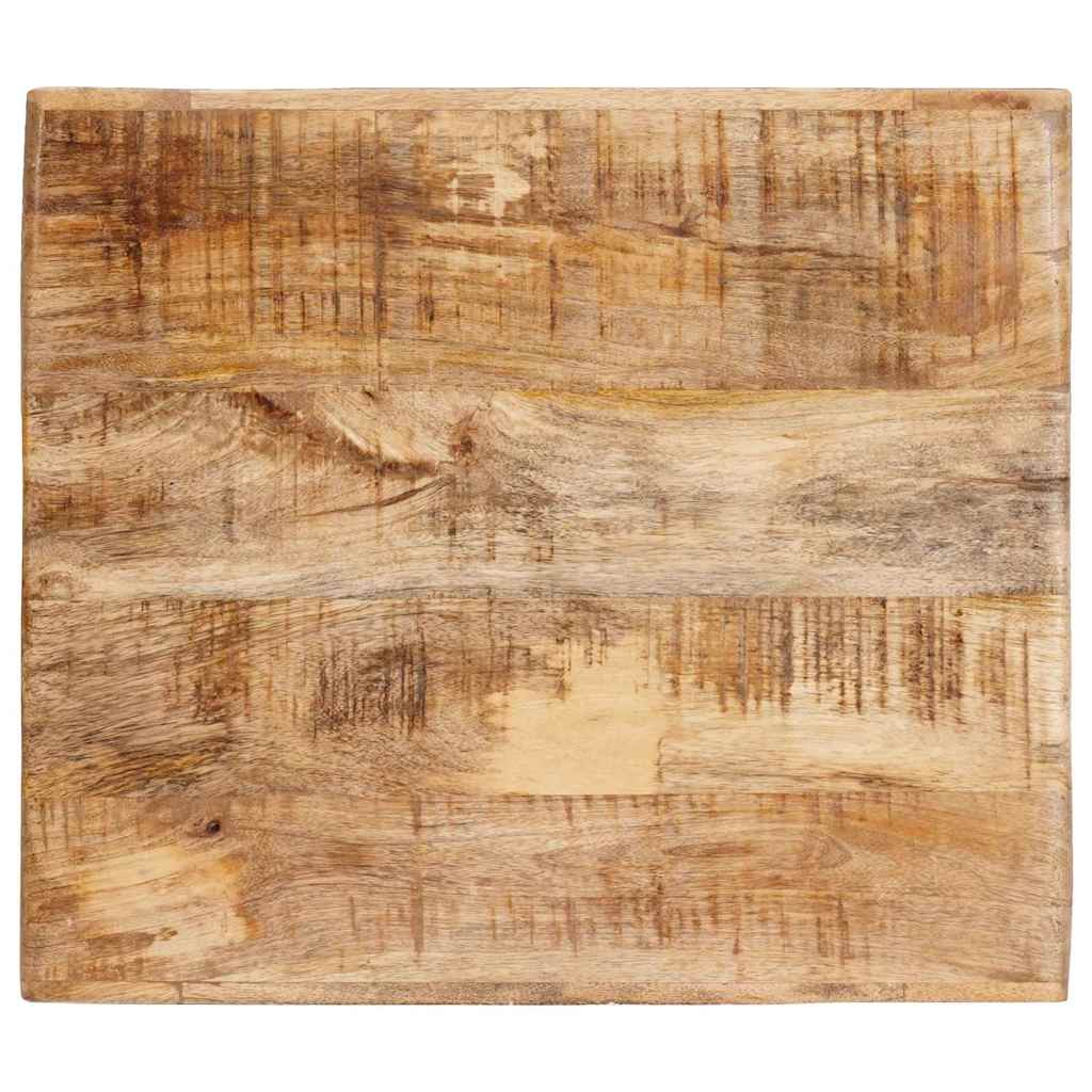 Table d'Appoint Industrielle en Bois de Manguier Massif-La-Fabrique-Industrielle