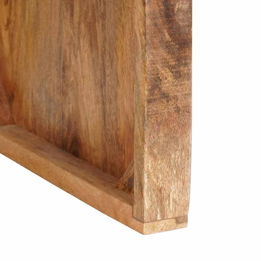 Table d'Appoint Industrielle en Bois de Manguier Massif-La-Fabrique-Industrielle
