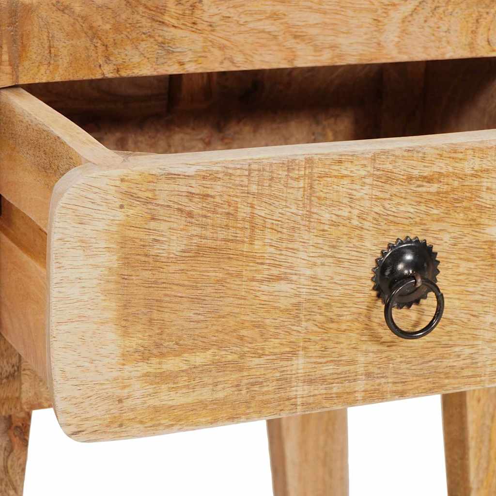 Table d'Appoint Industrielle en Bois de Manguier-La-Fabrique-Industrielle