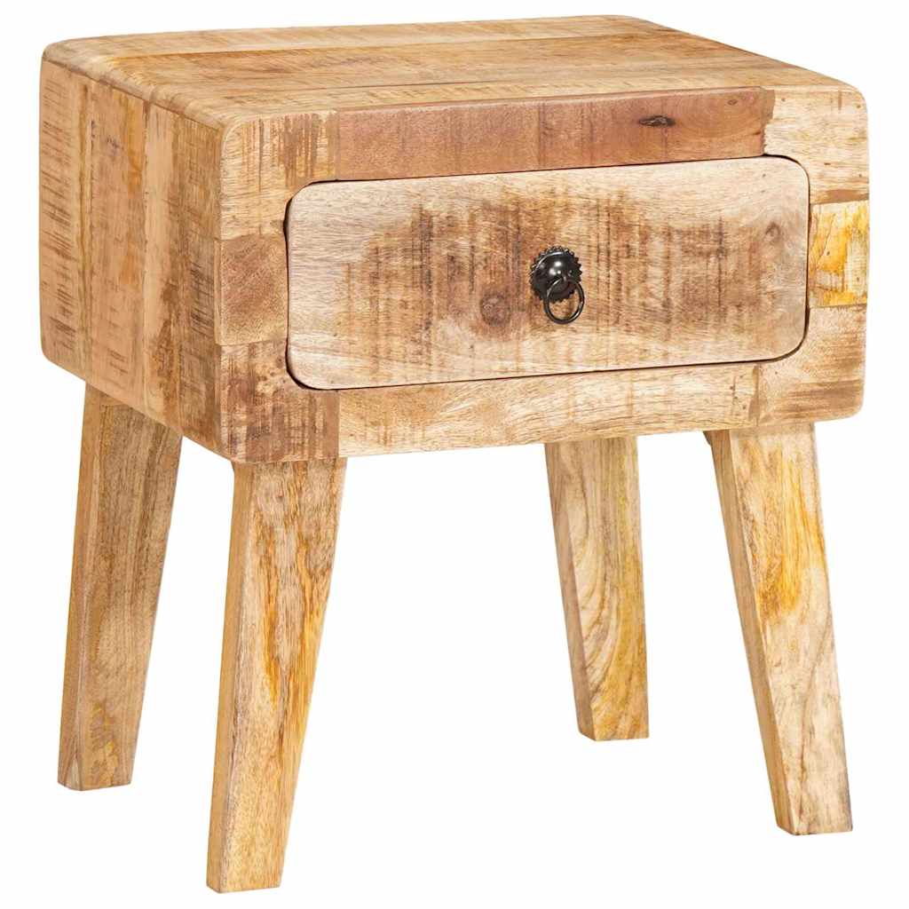 Table d'Appoint Industrielle en Bois de Manguier-La-Fabrique-Industrielle