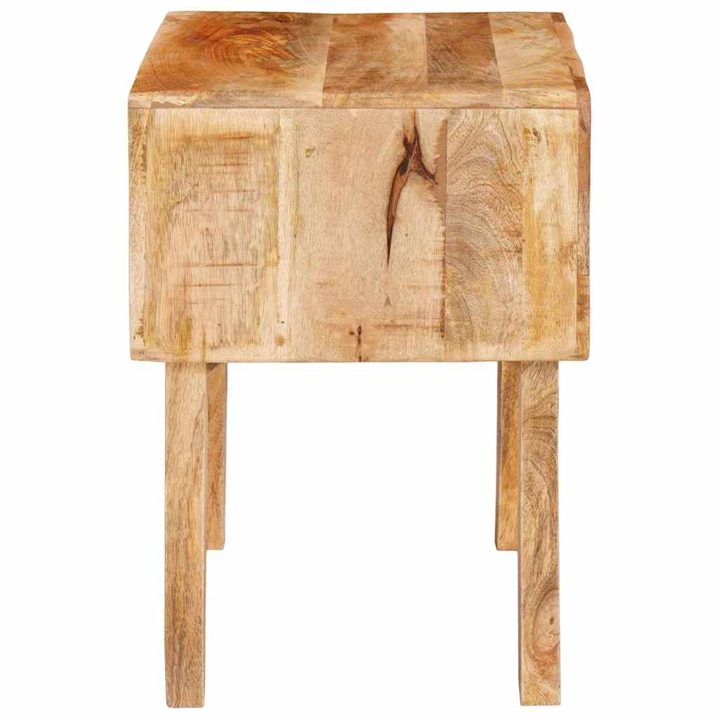 Table d'Appoint Industrielle en Bois de Manguier-La-Fabrique-Industrielle