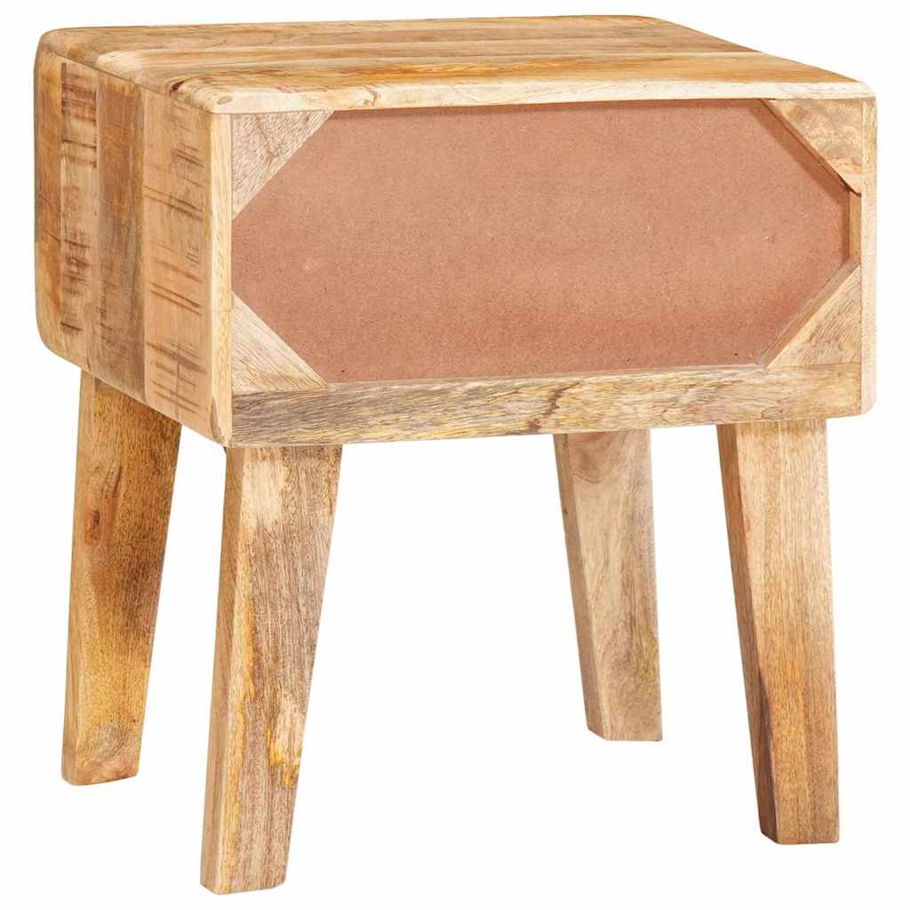 Table d'Appoint Industrielle en Bois de Manguier-La-Fabrique-Industrielle