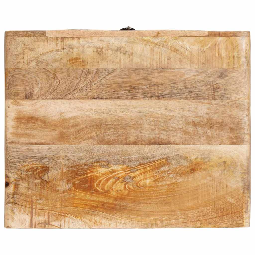 Table d'Appoint Industrielle en Bois de Manguier-La-Fabrique-Industrielle