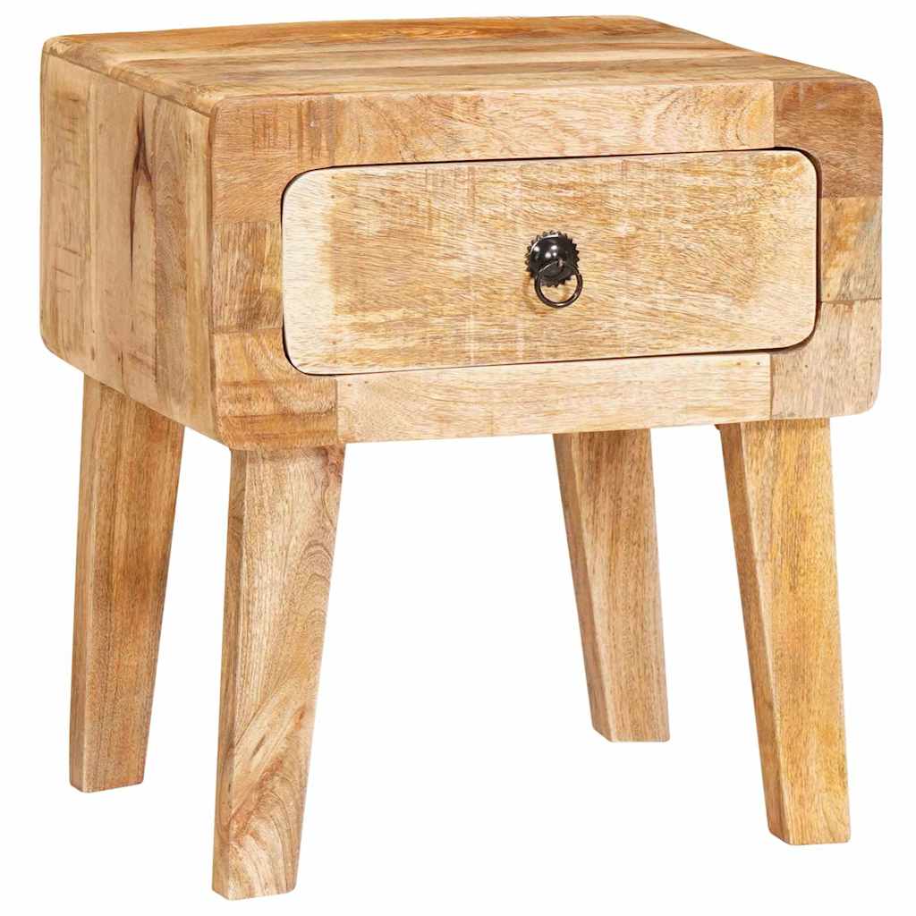 Table d'Appoint Industrielle en Bois de Manguier-La-Fabrique-Industrielle