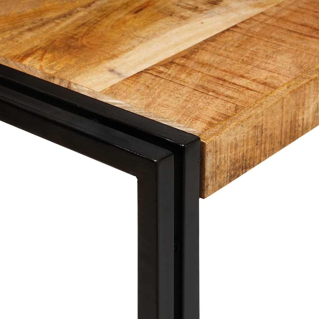 Table d'Appoint Style Industriel en Bois de Manguier-La-Fabrique-Industrielle