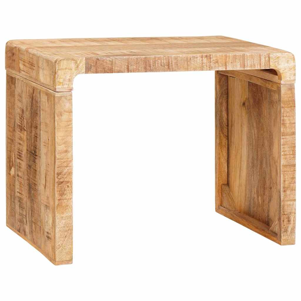 Table d'Appoint en Bois Massif pour Salon-La-Fabrique-Industrielle