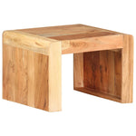 Table d'Appoint en Bois d'Acacia Style Industriel-La-Fabrique-Industrielle