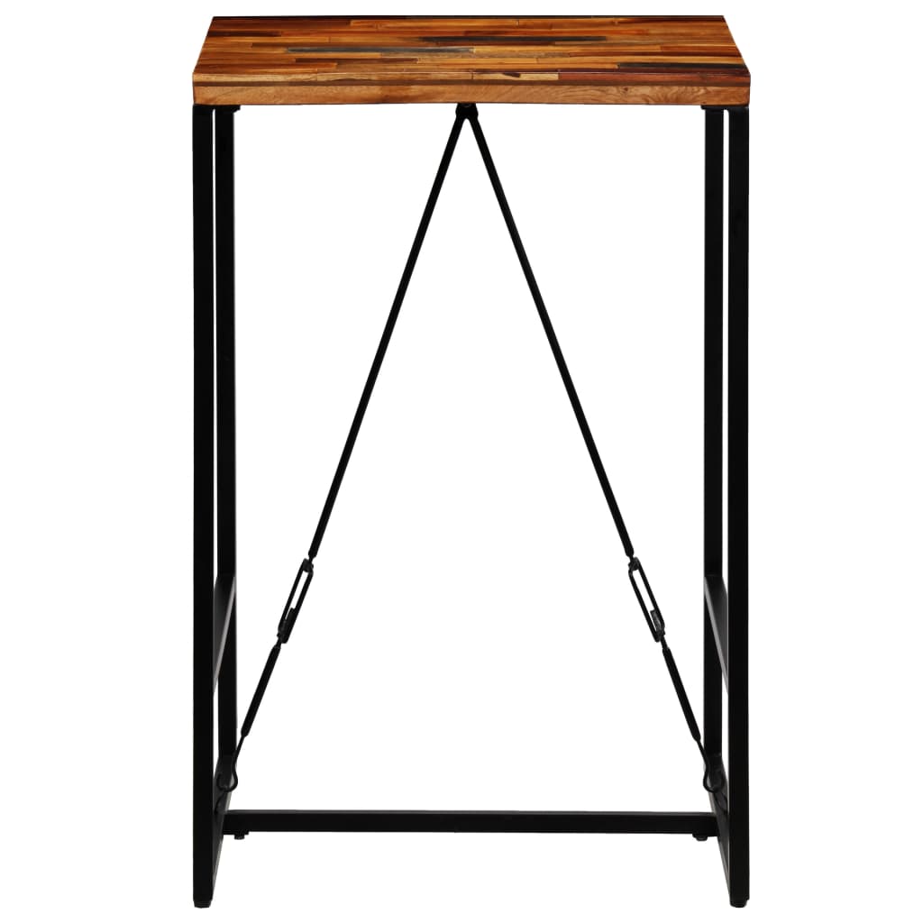 Table de Bar Industrielle en Bois de Récupération-La-Fabrique-Industrielle