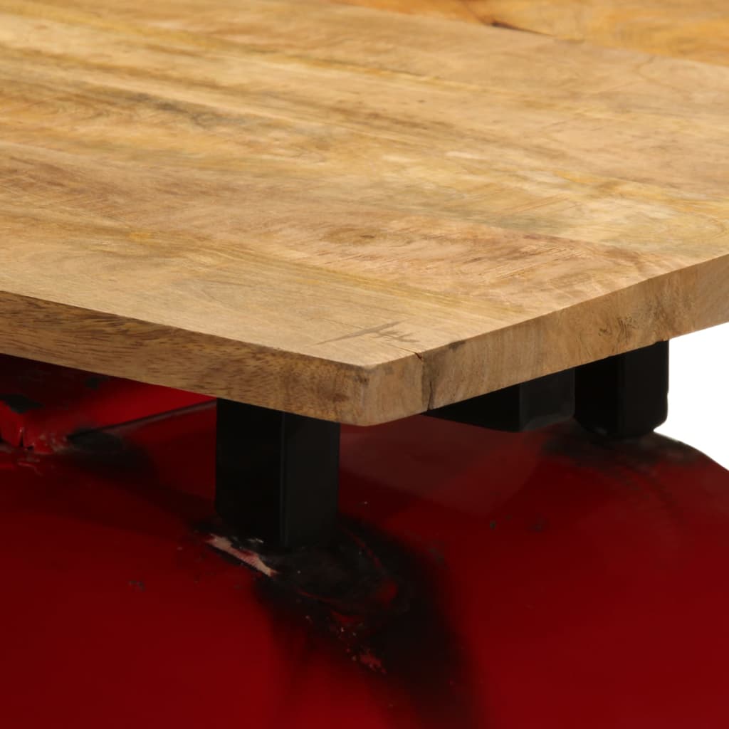 Table de Bar en Bois au Style Industriel Vintage-La-Fabrique-Industrielle